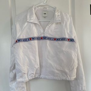 Women’s Vans quarter zip windbreaker